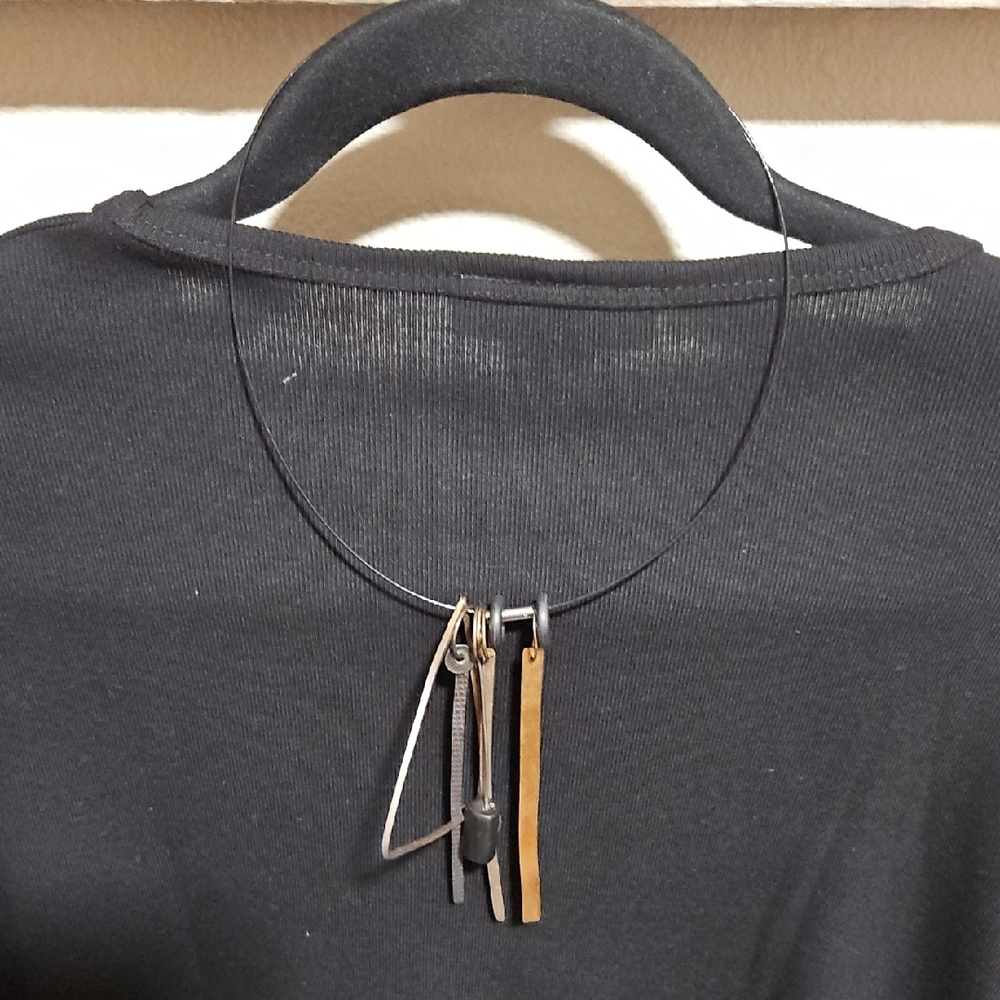 Modern Geometric Pendant Necklace